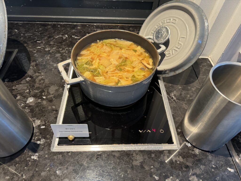 ル・メリディアンソウル明洞レストラン朝食のフード