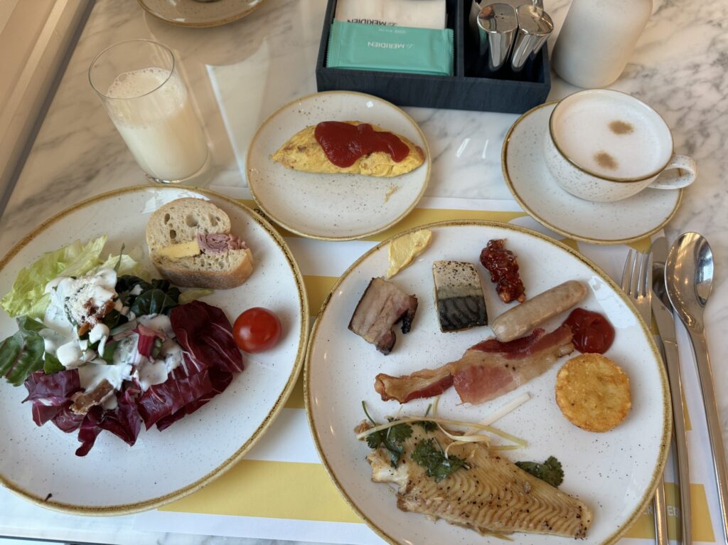 ル・メリディアンソウル明洞レストラン朝食のフード