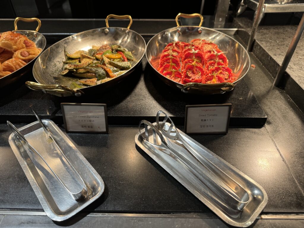JWマリオット東大門スクエア･ソウル　レストラン　朝食　フード