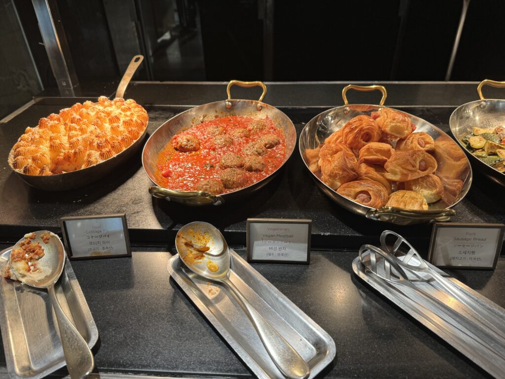 JWマリオット東大門スクエア･ソウル　レストラン　朝食　フード