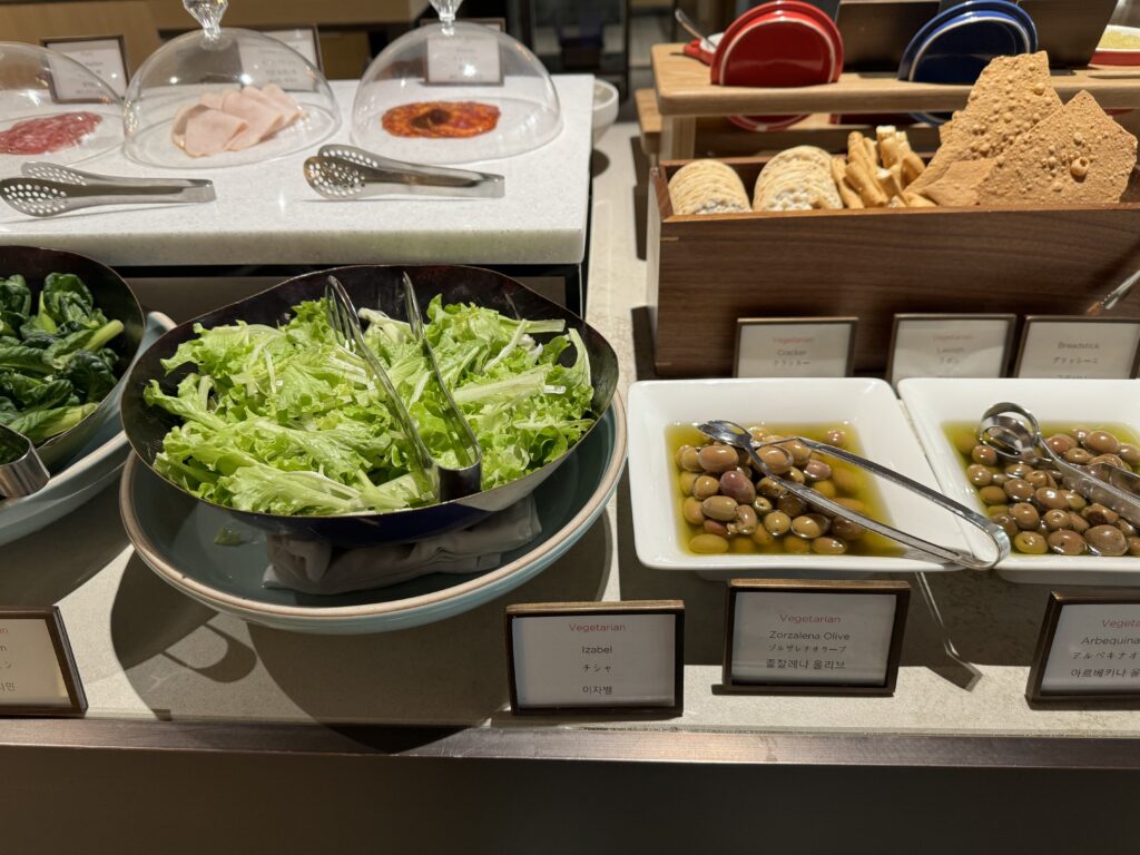 JWマリオット東大門スクエア･ソウル　レストラン　朝食　フード