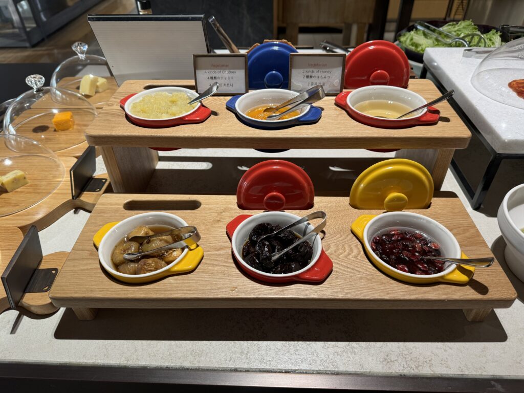JWマリオット東大門スクエア･ソウル　レストラン　朝食　フード