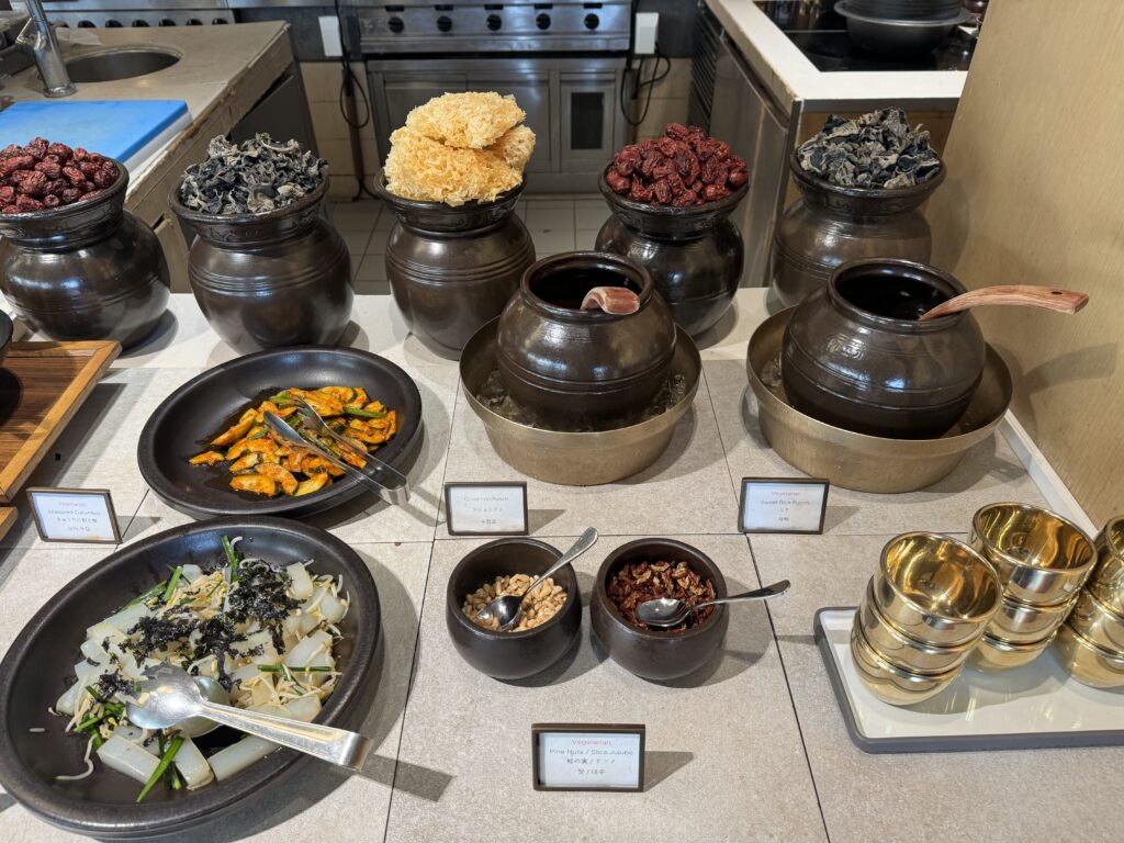 JWマリオット東大門スクエア･ソウル　レストラン　朝食　フード