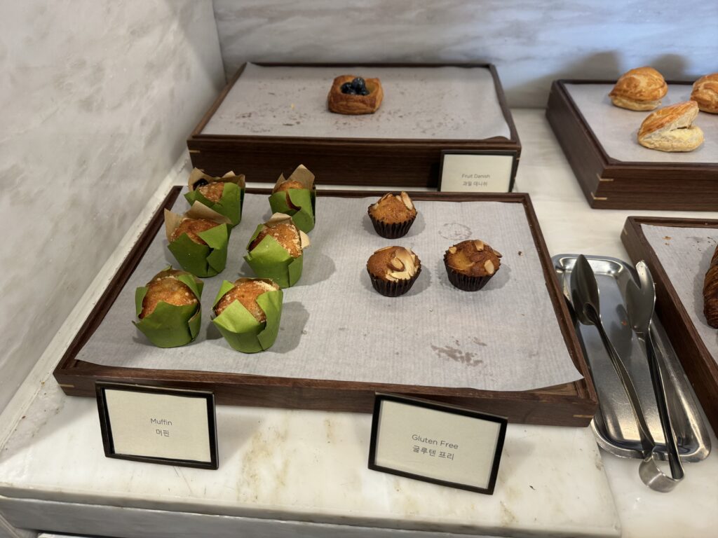 JWマリオット東大門スクエア･ソウル　エグゼクティブラウンジ　朝食　フード