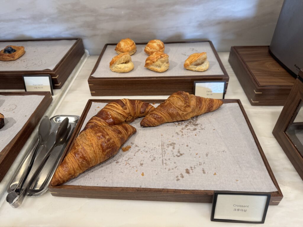 JWマリオット東大門スクエア･ソウル　エグゼクティブラウンジ　朝食　フード