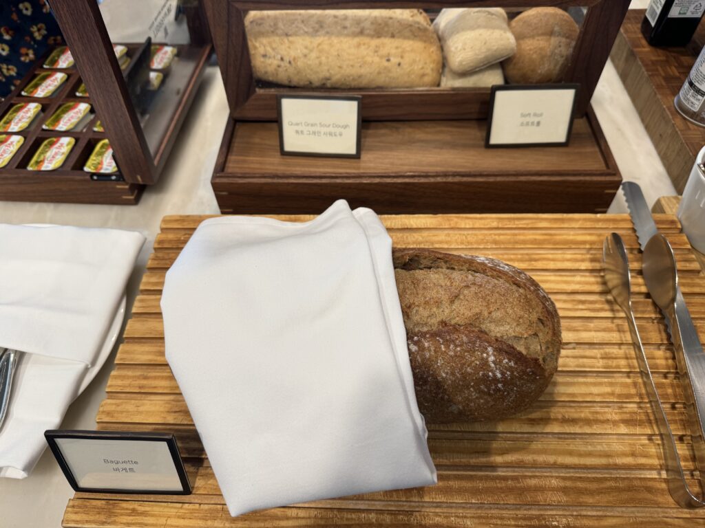 JWマリオット東大門スクエア･ソウル　エグゼクティブラウンジ　朝食　フード