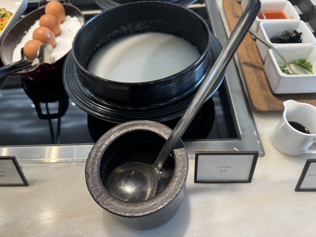 JWマリオット東大門スクエア･ソウル　エグゼクティブラウンジ　朝食　フード