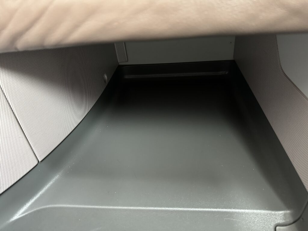 シンガポール航空ビジネスクラス座席