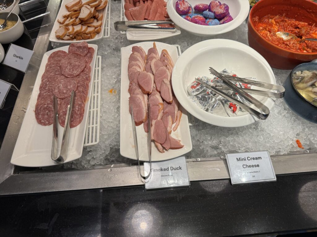 アロフト・シンガポール・ノベナ 朝食　フード