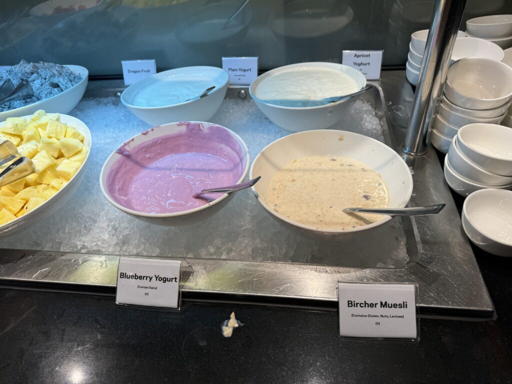 アロフト・シンガポール・ノベナ 朝食　フード