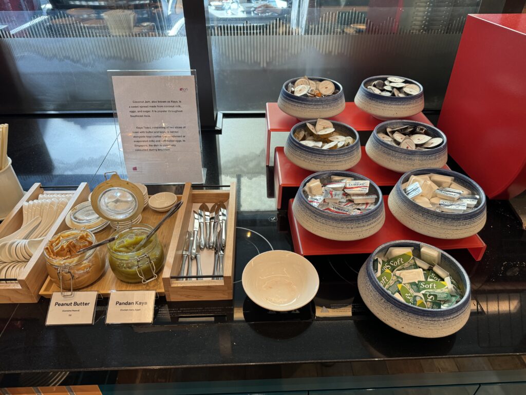 アロフト・シンガポール・ノベナ 朝食　フード