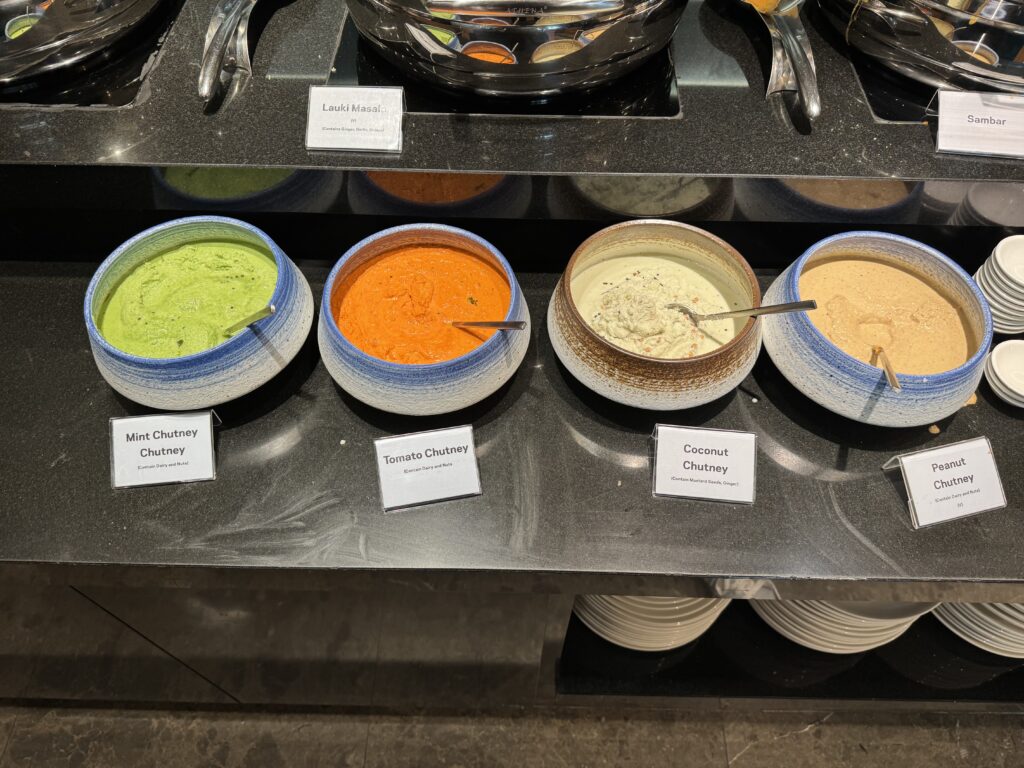 アロフト・シンガポール・ノベナ 朝食　フード