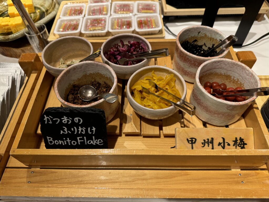 富士マリオットホテル山中湖　朝食　フード