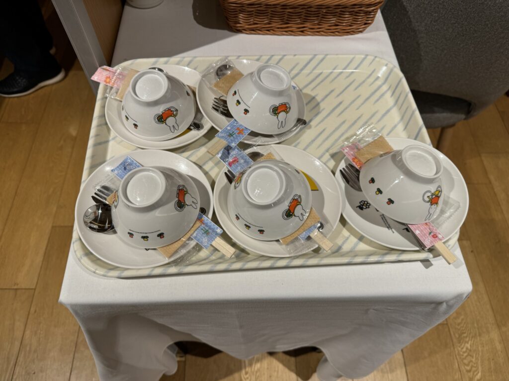 富士マリオットホテル山中湖　朝食　子供用食器