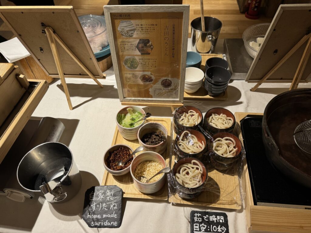 富士マリオットホテル山中湖　朝食　フード
