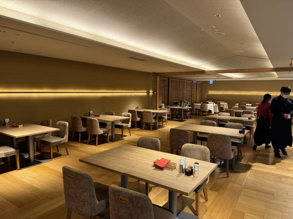 富士マリオットホテル山中湖　朝食会場