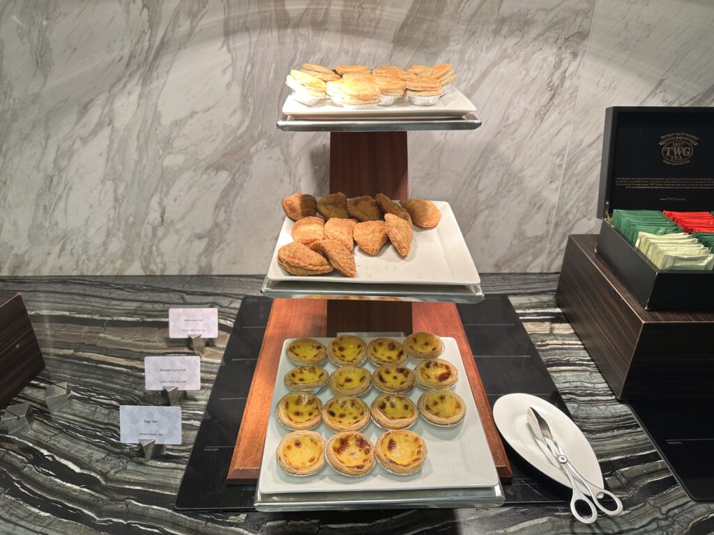 シンガポールマリオットタンプラザホテル　Mクラブラウンジ　軽食