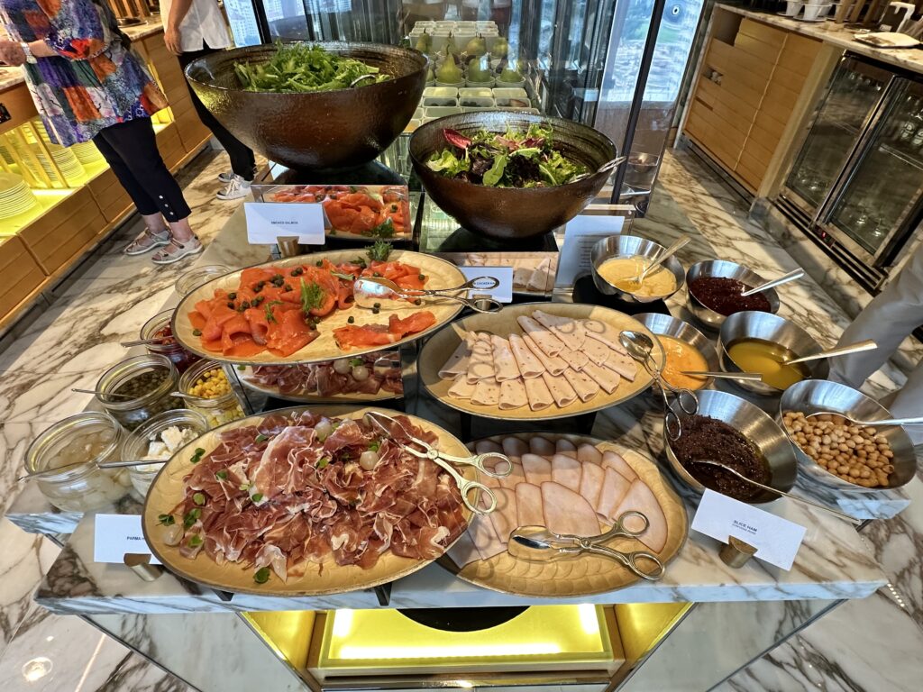 ザ・リッツ・カールトン・ミレニア シンガポール　クラブラウンジ　
朝食　フード