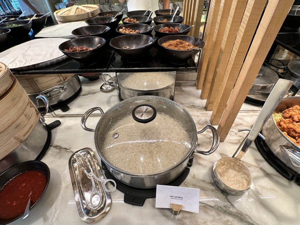 ザ・リッツ・カールトン・ミレニア シンガポール　クラブラウンジ　
朝食　フード