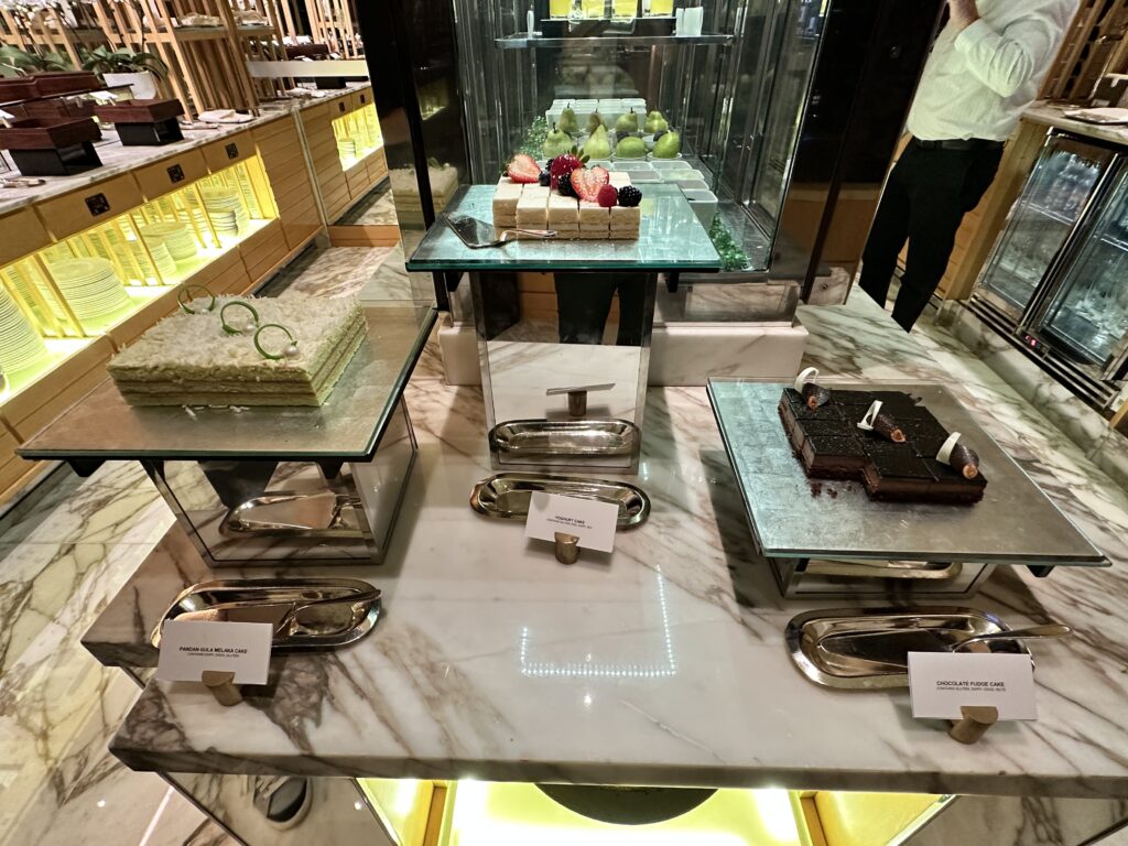 ザ・リッツ・カールトン・ミレニア シンガポール　クラブラウンジ　コーディアルタイム