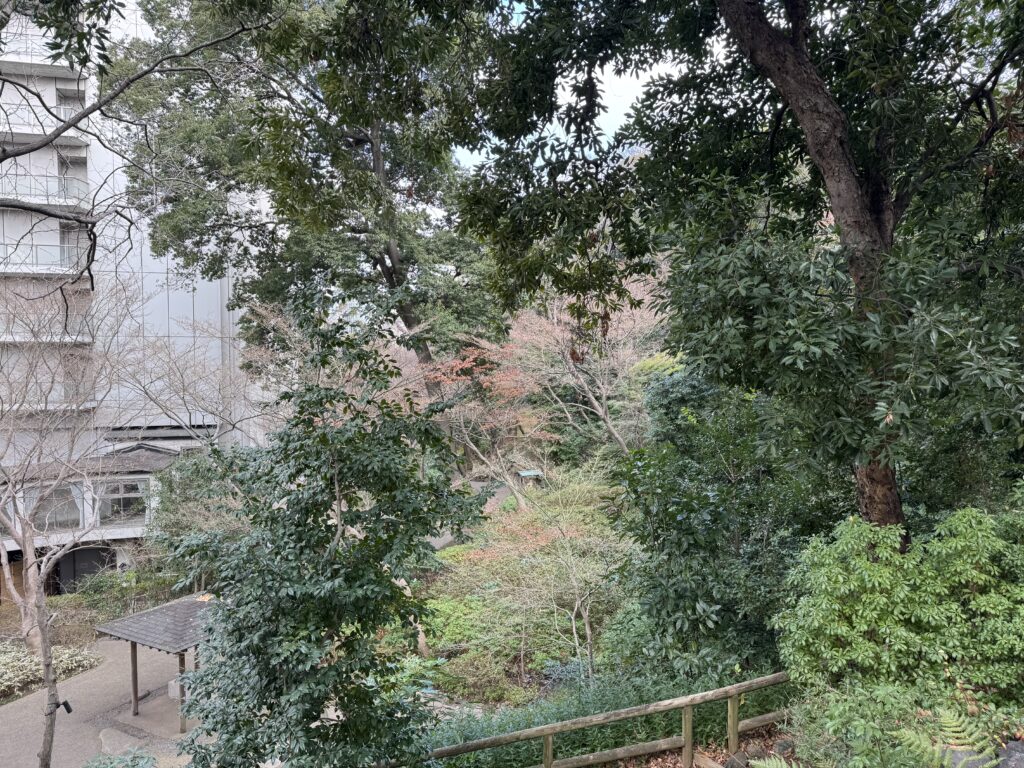 シェラトン都ホテル東京　庭園