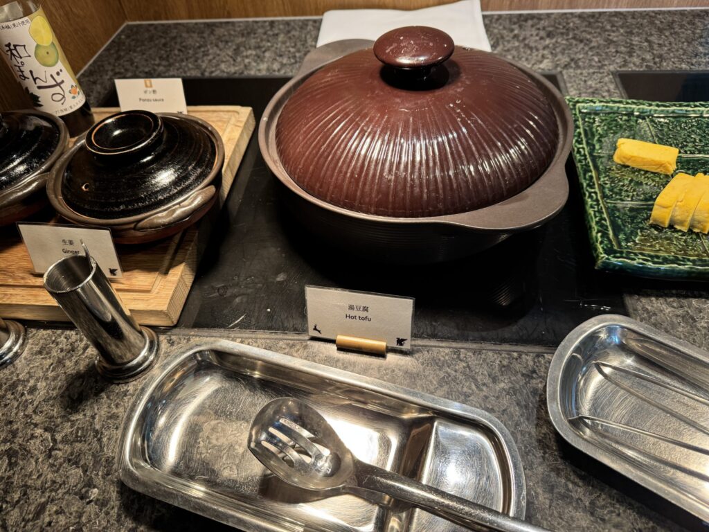 JWマリオットホテル奈良 エグゼクティブラウンジ 朝食 フード