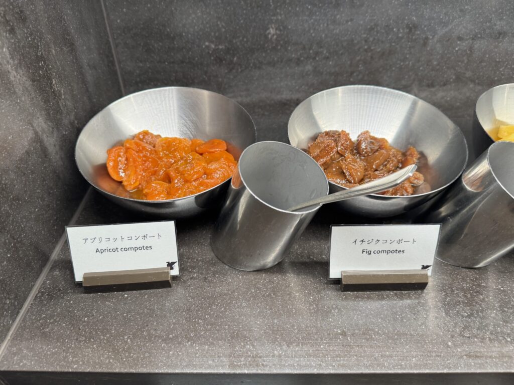 JWマリオットホテル奈良 エグゼクティブラウンジ 朝食 デザート