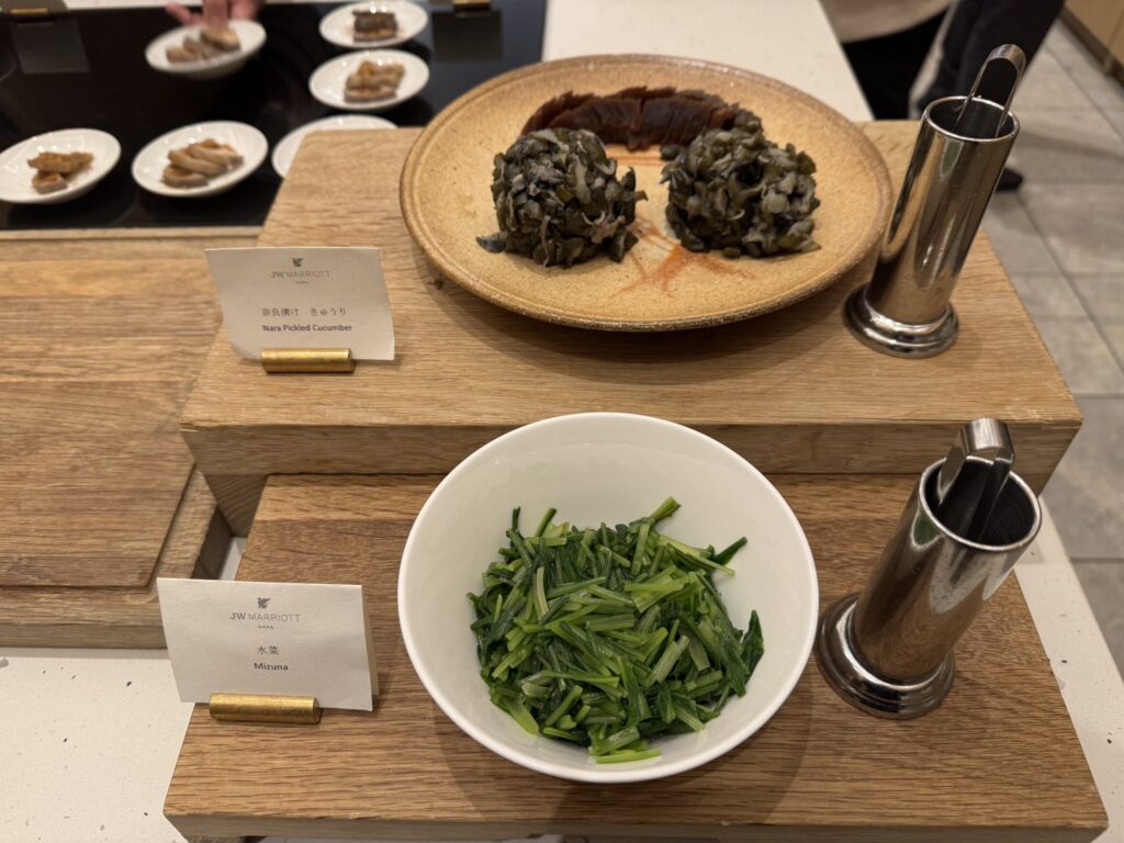 JWマリオットホテル奈良 エグゼクティブラウンジ カクテルタイム フード