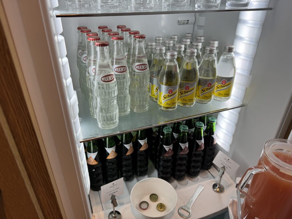 JWマリオットホテル奈良 エグゼクティブラウンジ カクテルタイム ドリンク