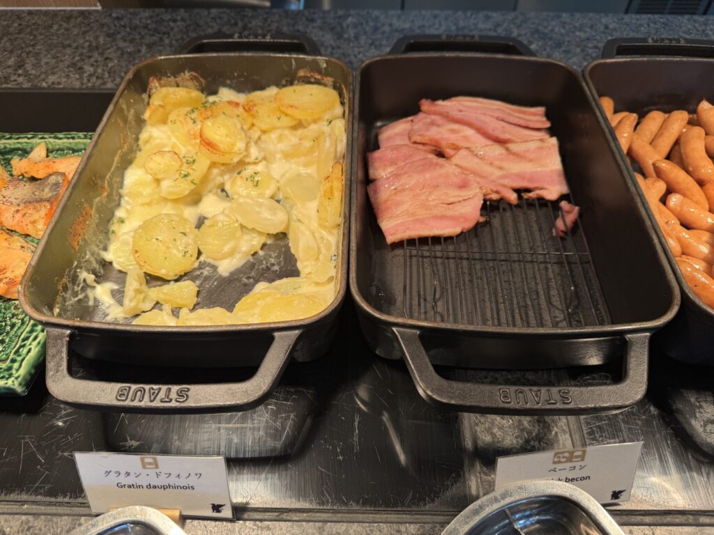 JWマリオットホテル奈良 エグゼクティブラウンジ 朝食 フード