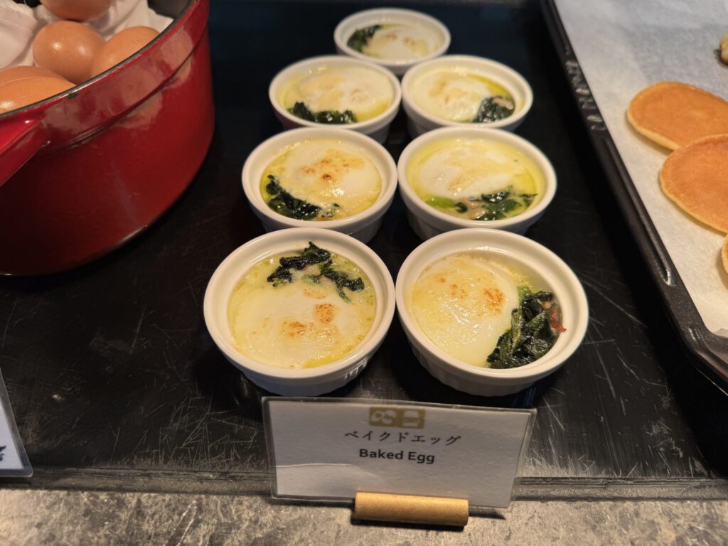 JWマリオットホテル奈良 エグゼクティブラウンジ 朝食 フード