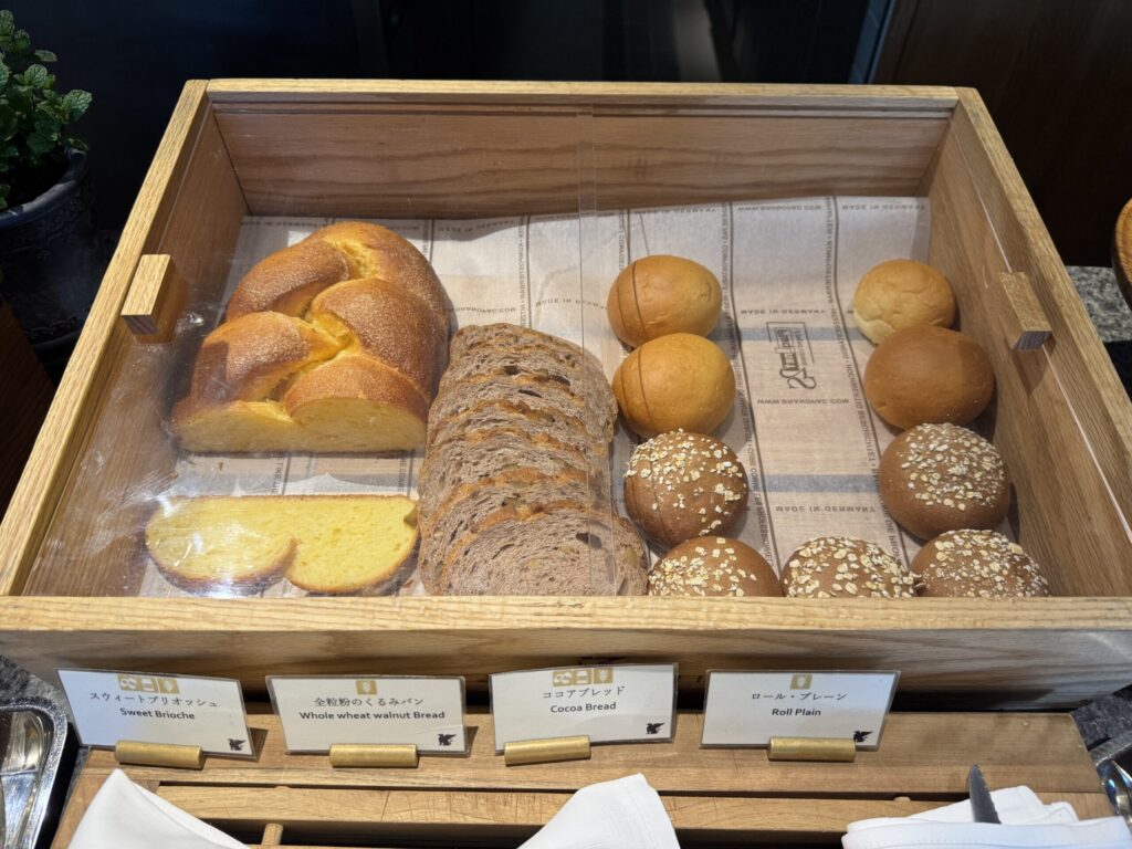JWマリオットホテル奈良 エグゼクティブラウンジ 朝食 フード