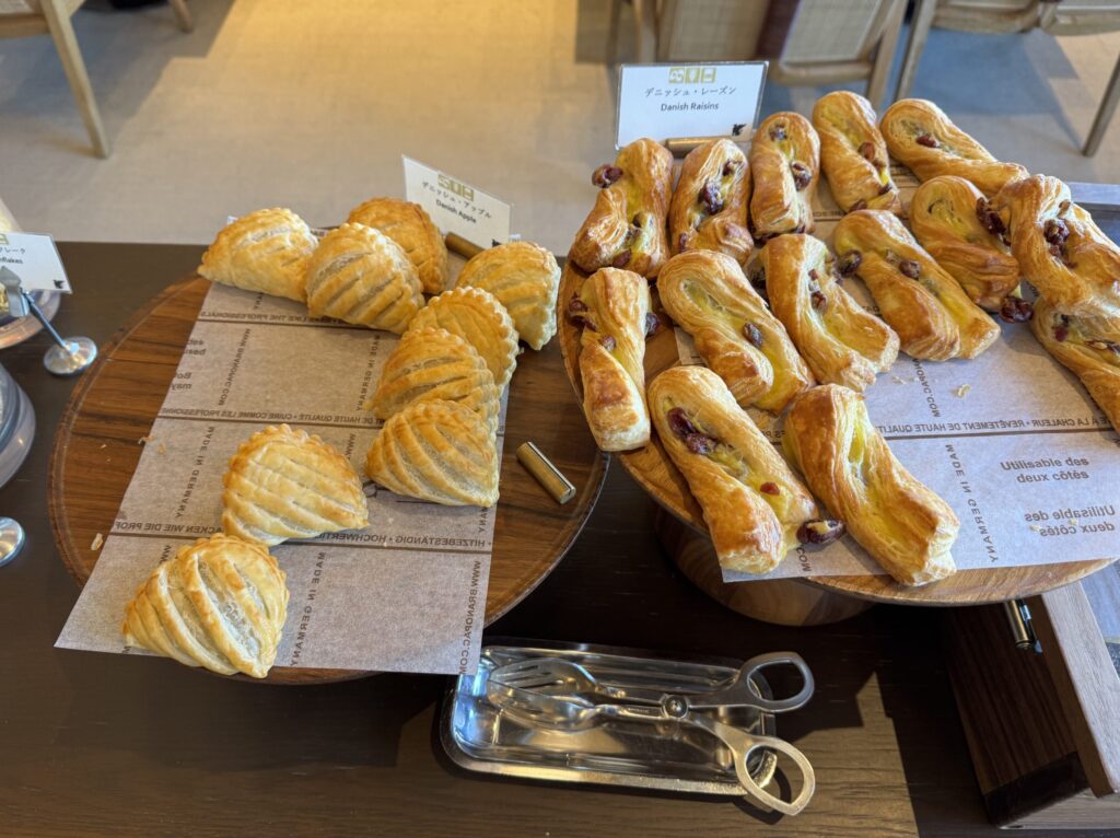 JWマリオットホテル奈良 エグゼクティブラウンジ 朝食 デザート