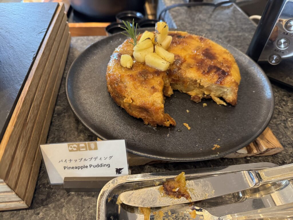 JWマリオットホテル奈良 エグゼクティブラウンジ 朝食 デザート