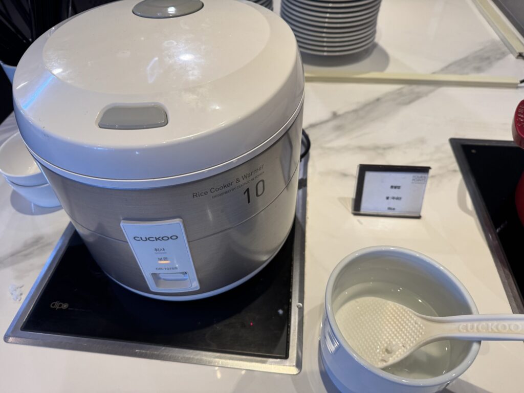 フォーポイント･バイ･シェラトン･ジョソン･ソウル駅　朝食　フード