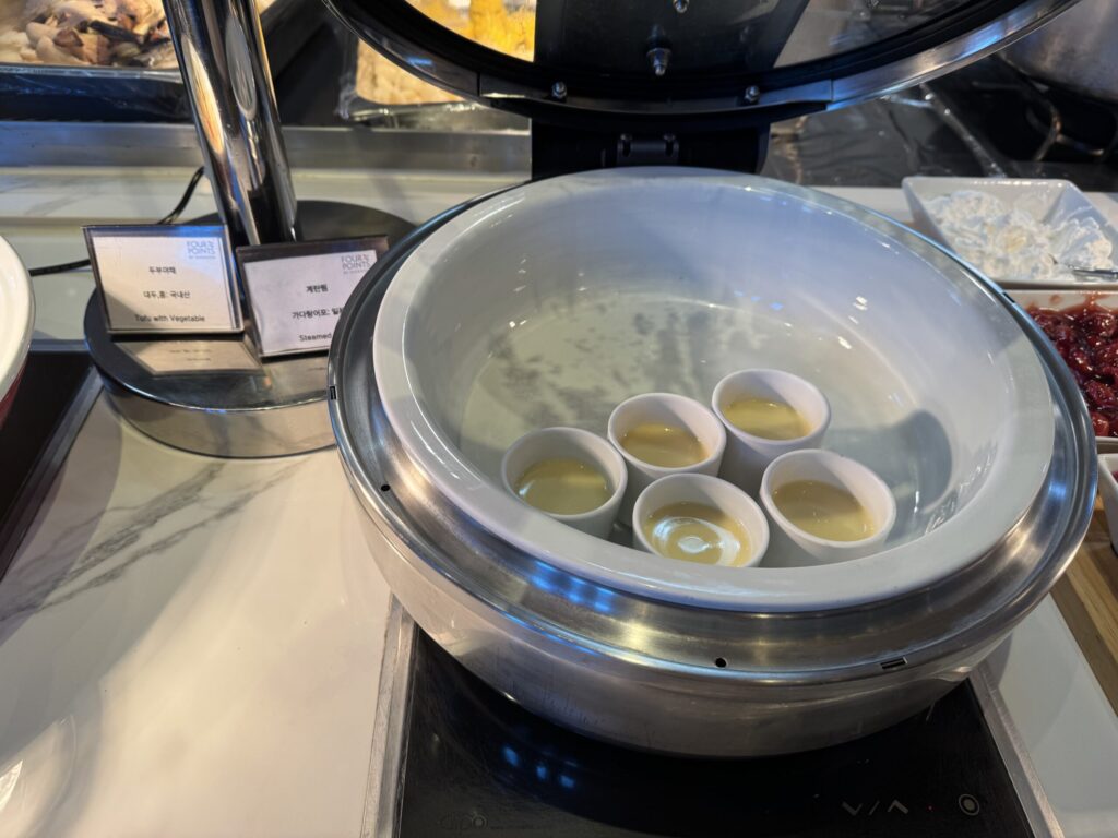 フォーポイント･バイ･シェラトン･ジョソン･ソウル駅　朝食　フード
