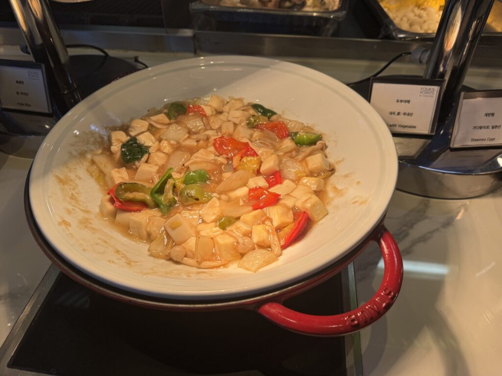 フォーポイント･バイ･シェラトン･ジョソン･ソウル駅　朝食　フード