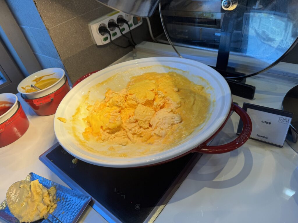 フォーポイント･バイ･シェラトン･ジョソン･ソウル駅　朝食　フード