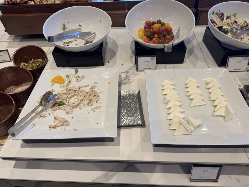 フォーポイント･バイ･シェラトン･ジョソン･ソウル駅　朝食　フード