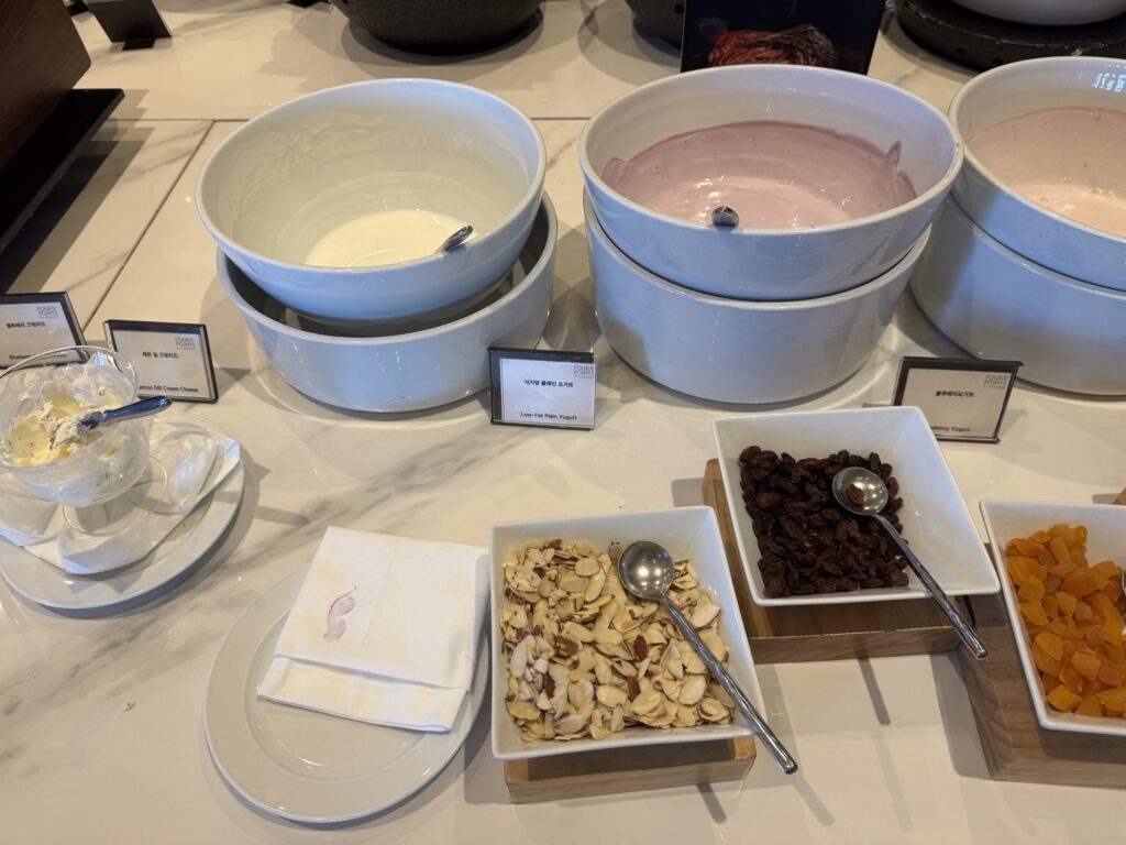 フォーポイント･バイ･シェラトン･ジョソン･ソウル駅　朝食　フード