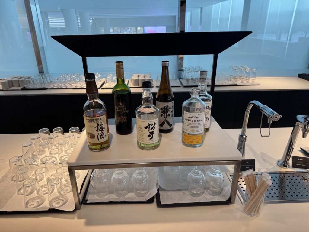 羽田空港 パワーラウンジプレミアム 飲み物