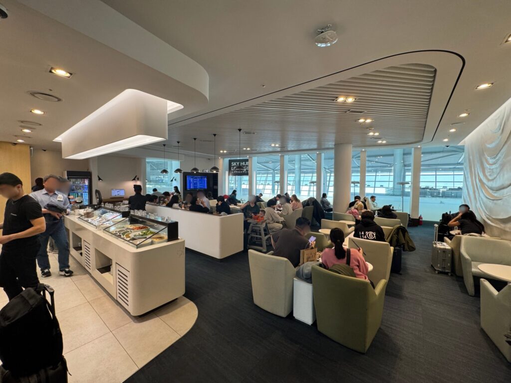 仁川国際空港　第1ターミナル スカイハブラウンジ　内観