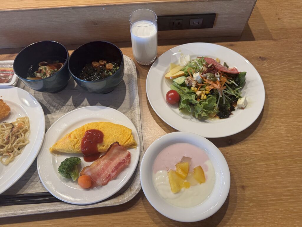 フォーポイントバイシェラトン名古屋中部国際空港　レストラン朝食
