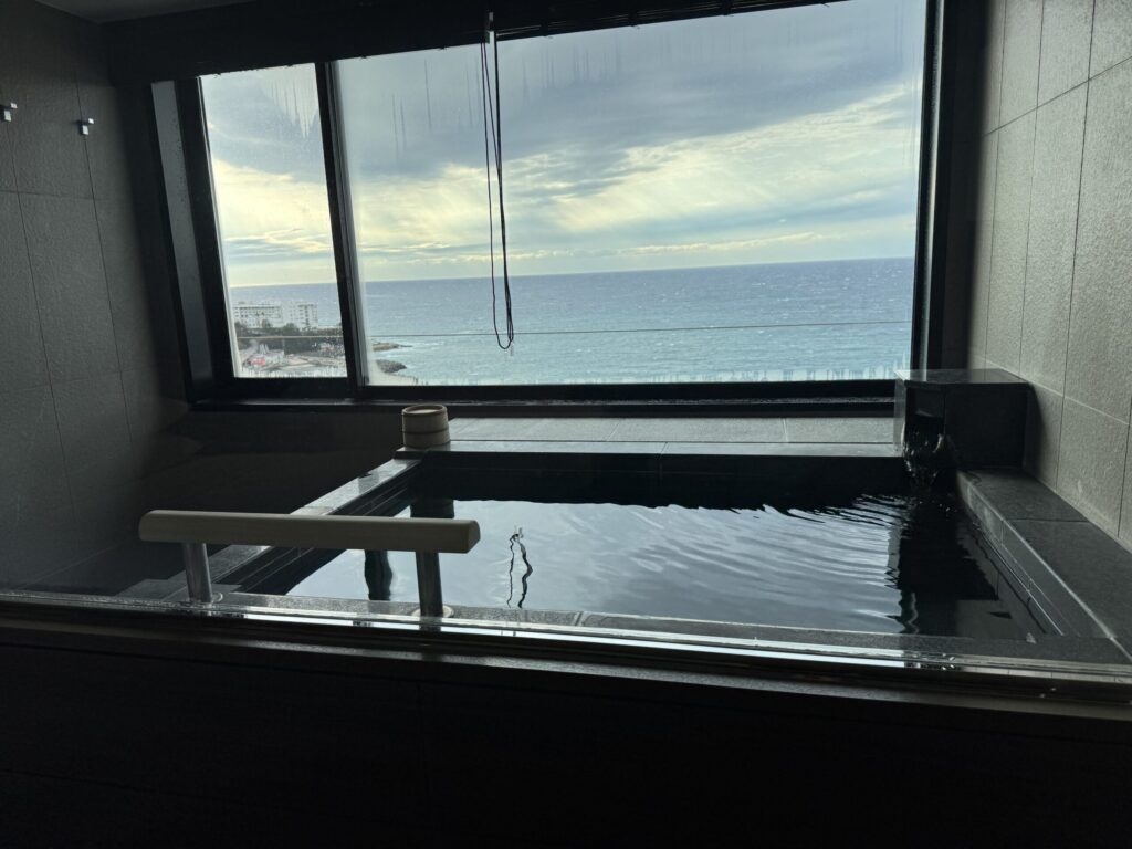 南紀白浜マリオットホテル　1015号室
部屋温泉風呂