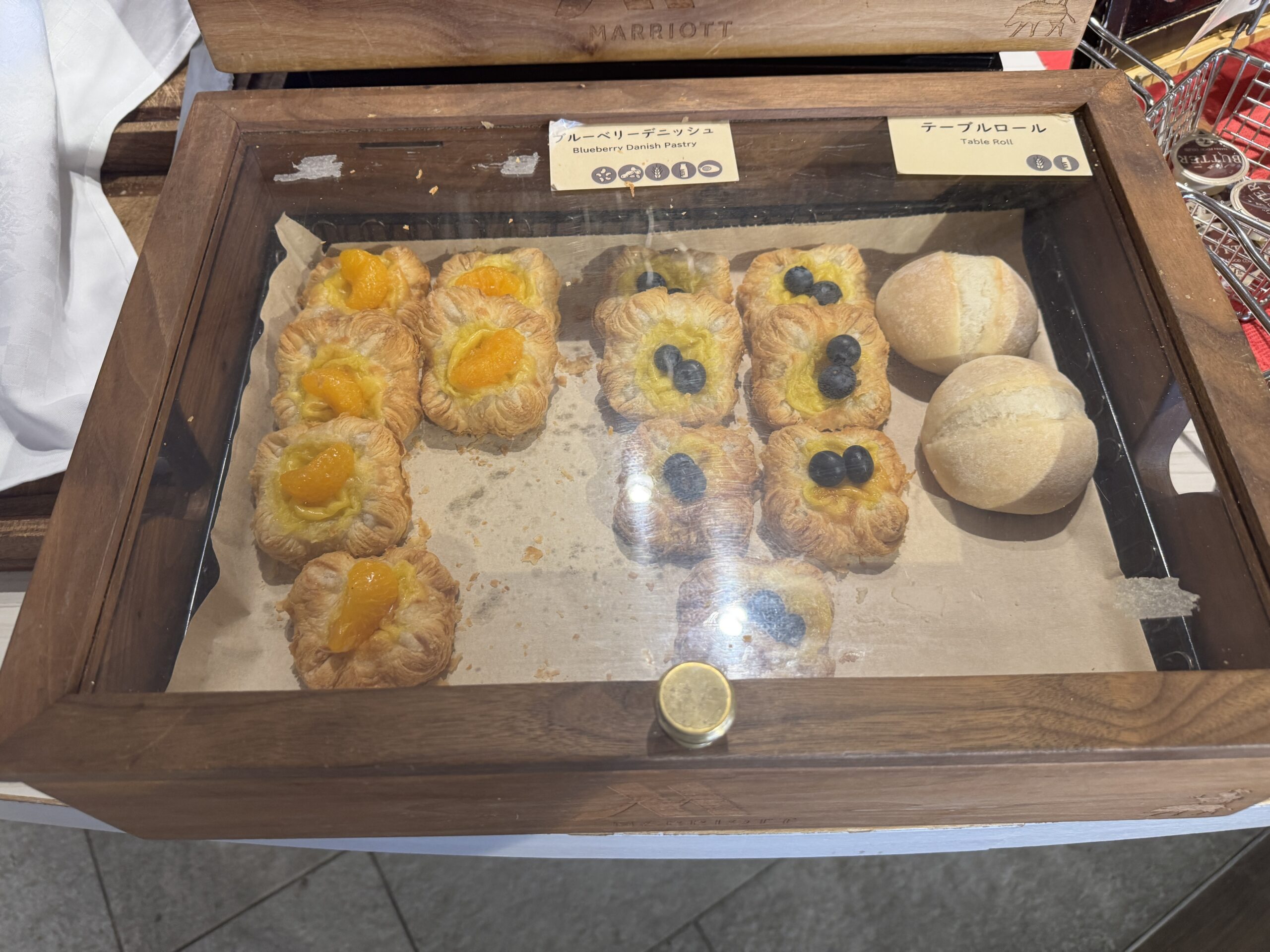 南紀白浜マリオットホテル　レストラン朝食　フード