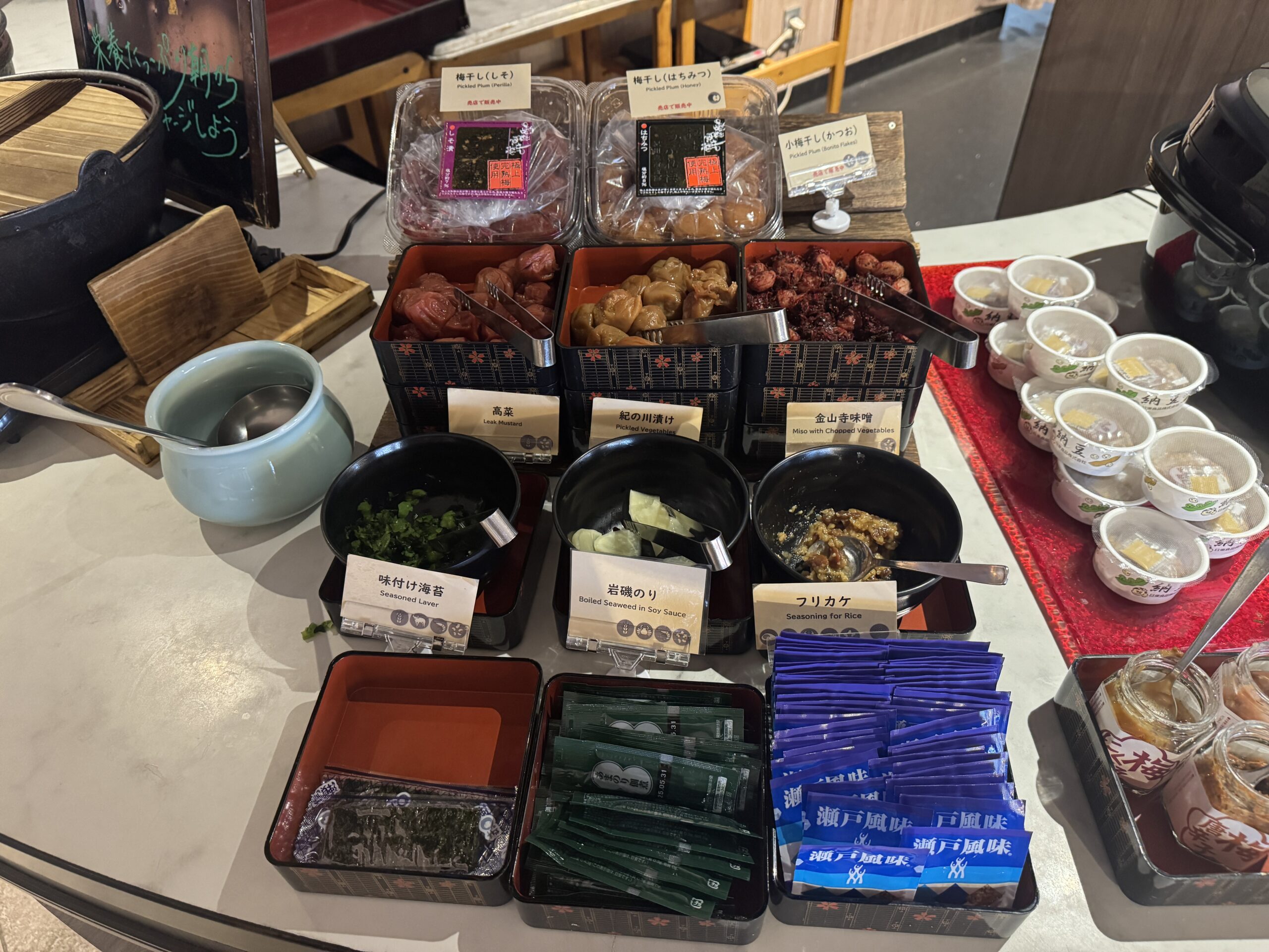 南紀白浜マリオットホテル　レストラン朝食　フード