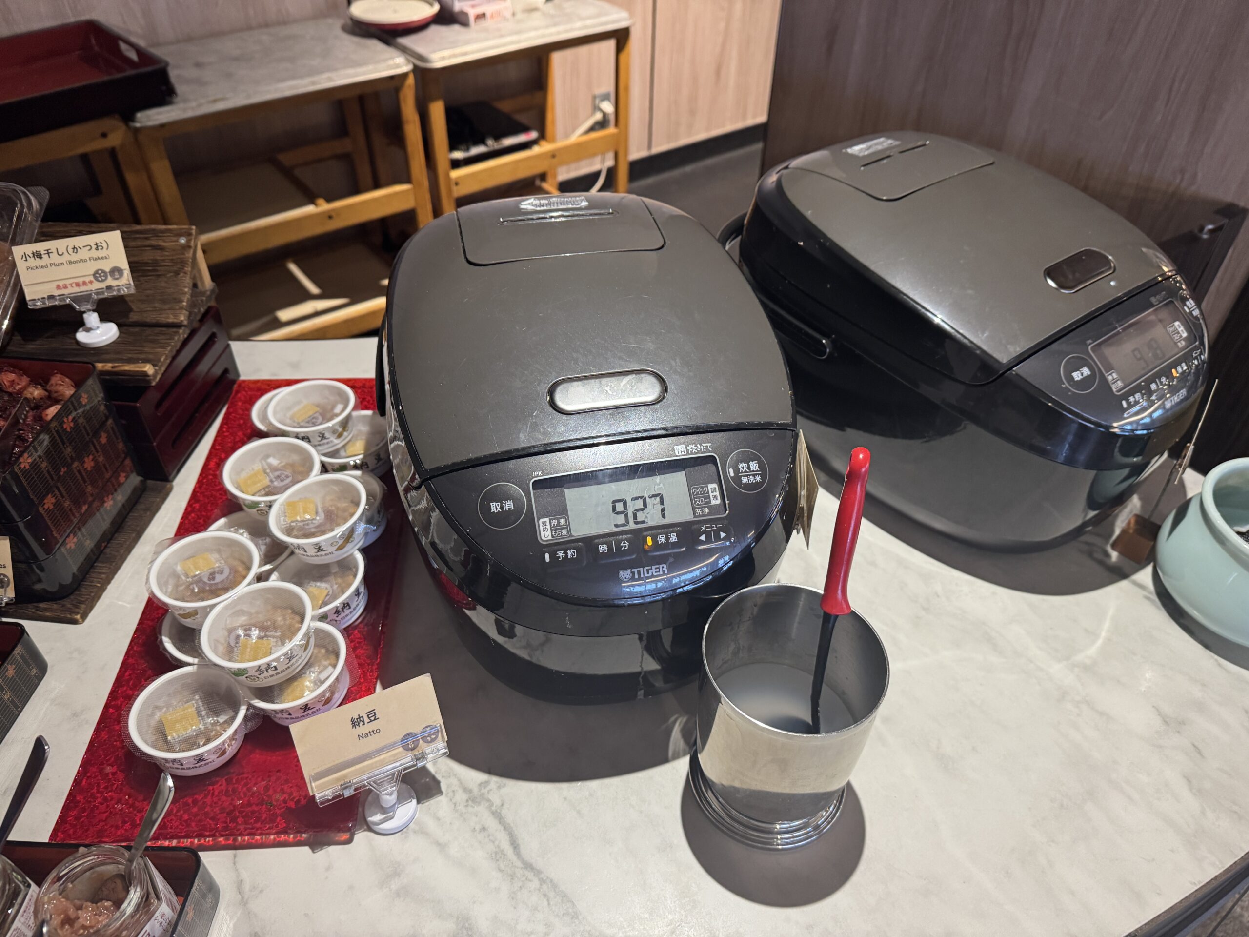 南紀白浜マリオットホテル　レストラン朝食　フード