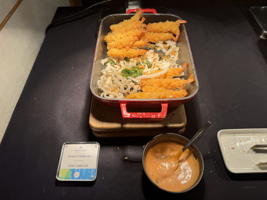 ルネッサンス･リバーサイド･ホテル･サイゴン　ラウンジ夕食　2日目