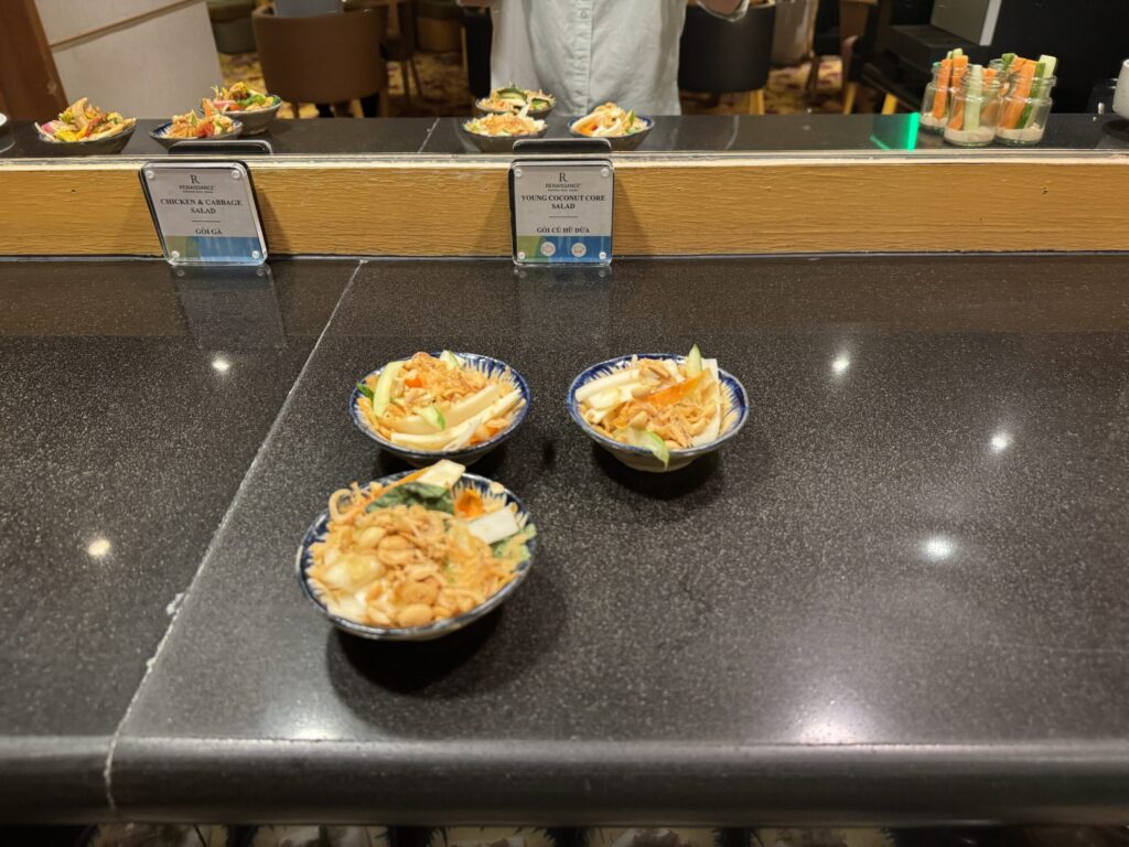 ルネッサンス･リバーサイド･ホテル･サイゴン　ラウンジ夕食　2日目