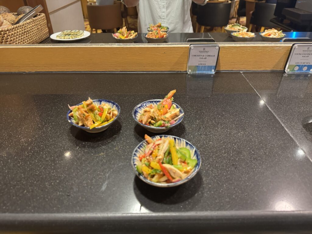 ルネッサンス･リバーサイド･ホテル･サイゴン　ラウンジ夕食　2日目